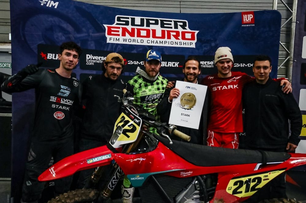 Electric Beats Gas for the FIM SuperEnduro World Title